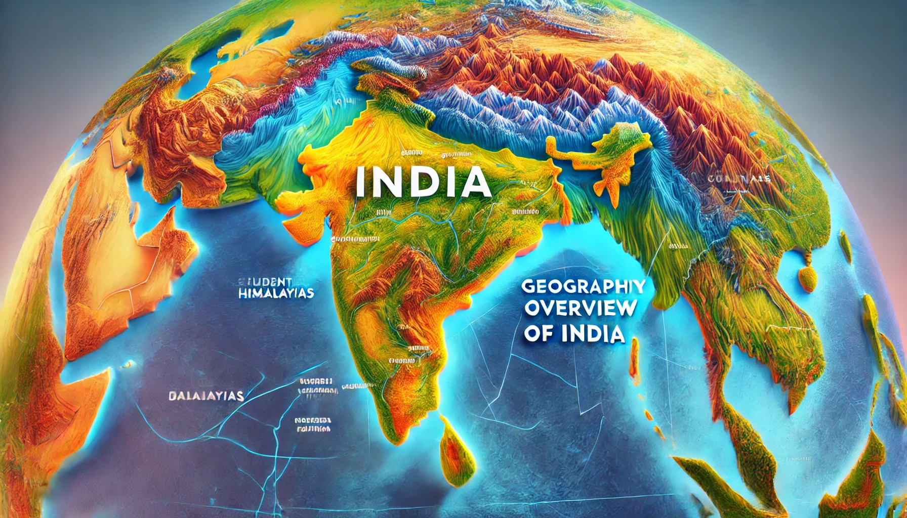 General Introduction of India: A Geographical Perspective for Competitive Exams